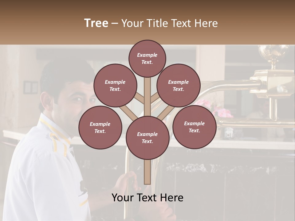 Entrance Modern Lobby PowerPoint Template