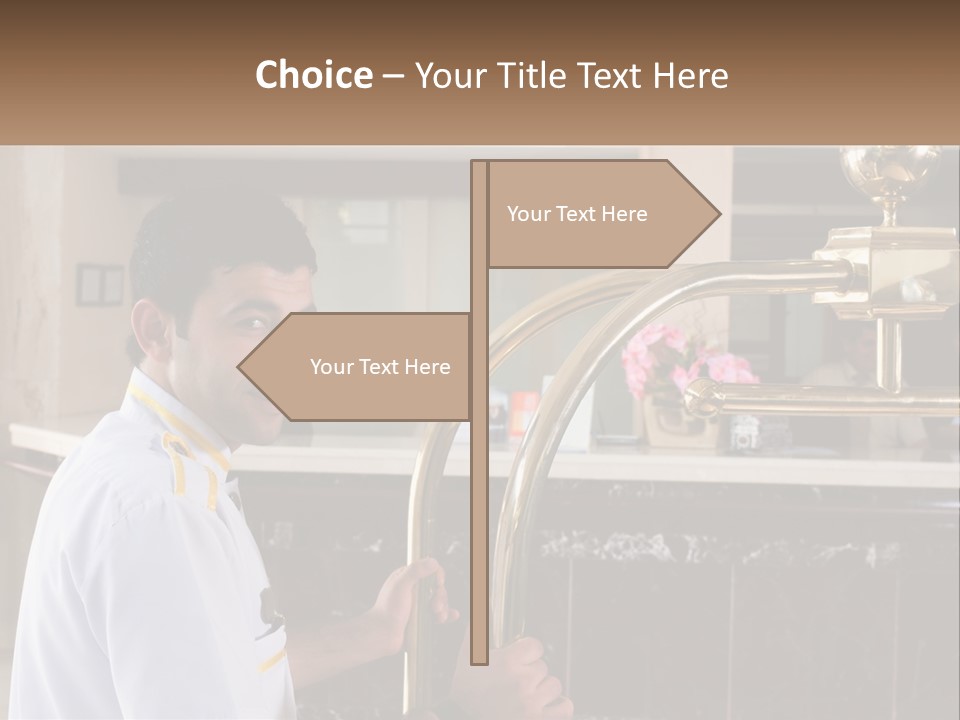 Entrance Modern Lobby PowerPoint Template