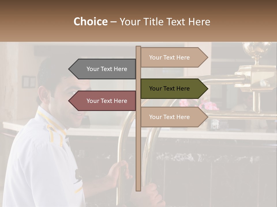 Entrance Modern Lobby PowerPoint Template