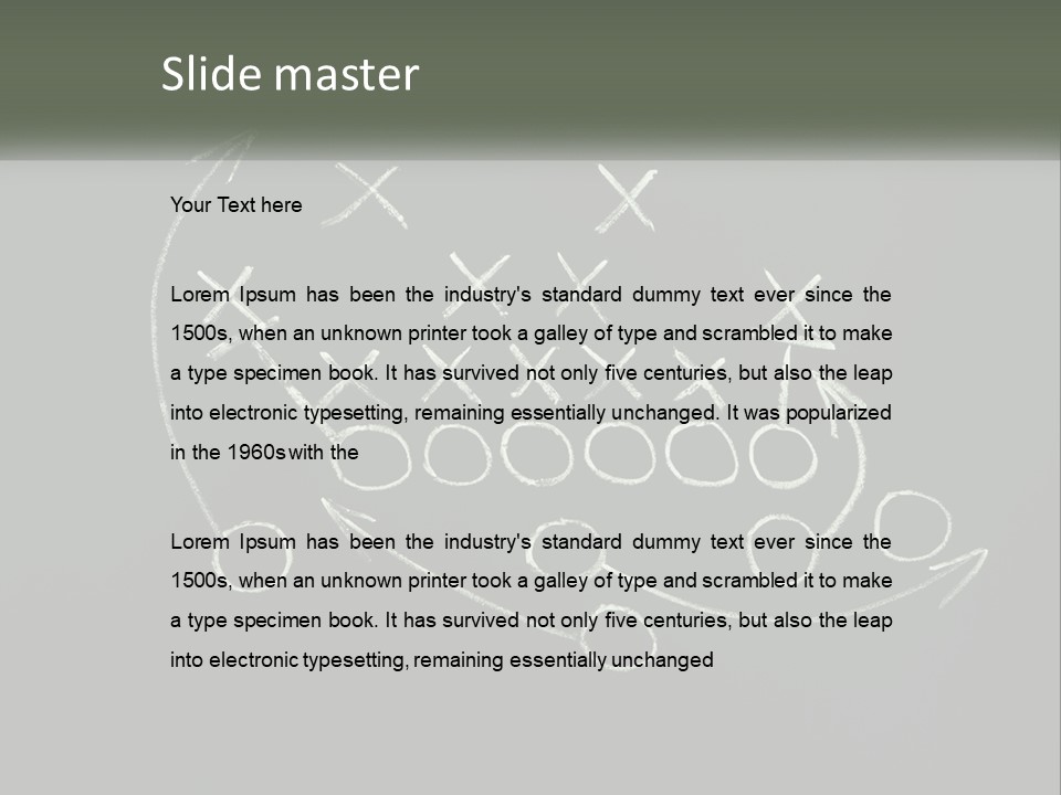 Teach Ball Board PowerPoint Template