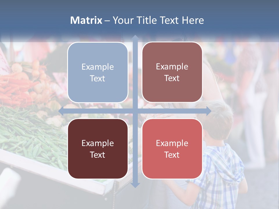 Female Food Young PowerPoint Template