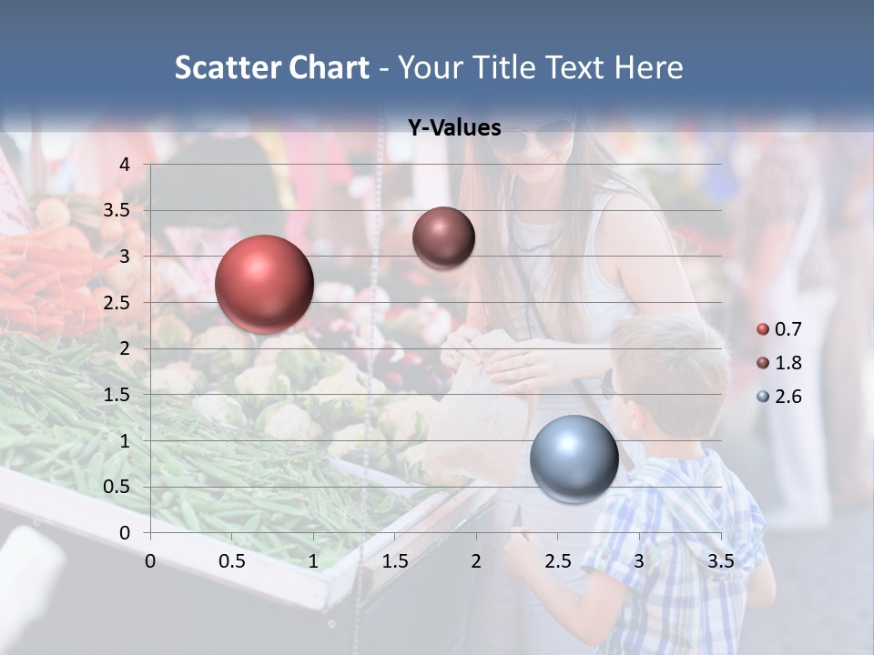 Female Food Young PowerPoint Template