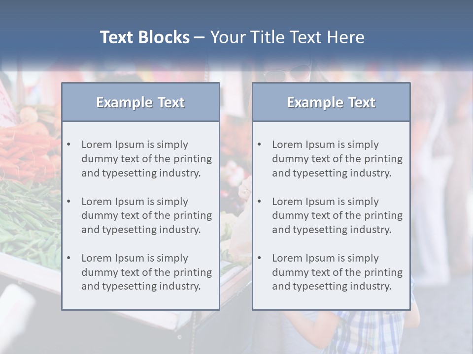 Female Food Young PowerPoint Template