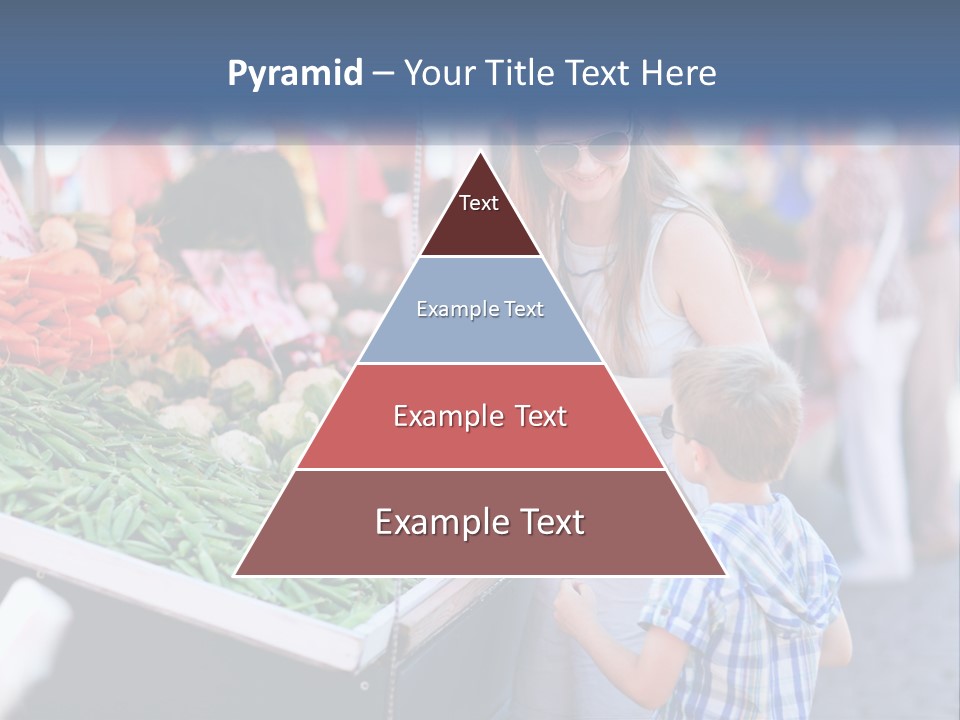 Female Food Young PowerPoint Template