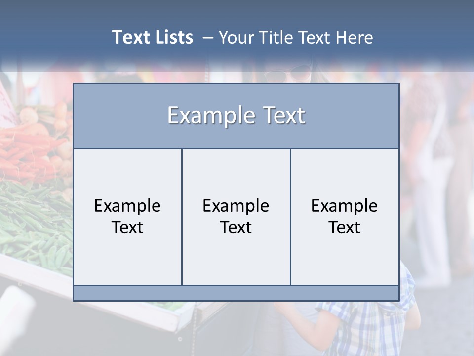 Female Food Young PowerPoint Template