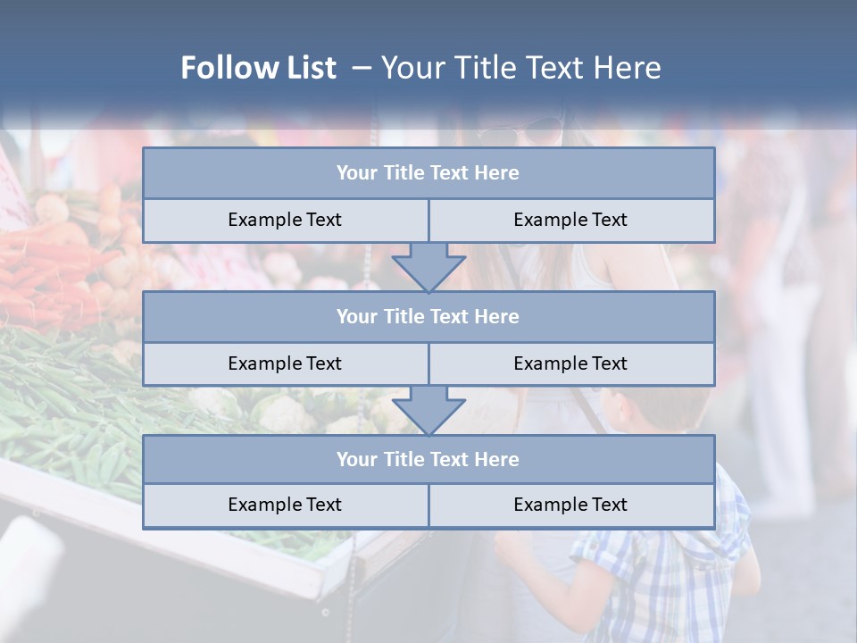 Female Food Young PowerPoint Template