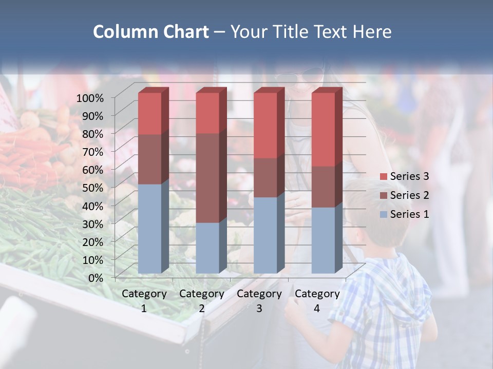 Female Food Young PowerPoint Template