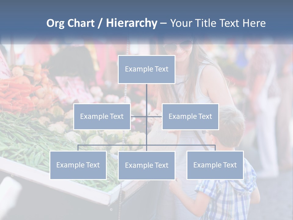 Female Food Young PowerPoint Template