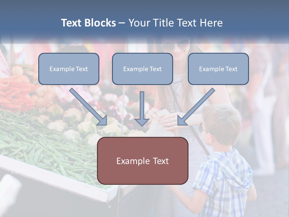 Female Food Young PowerPoint Template