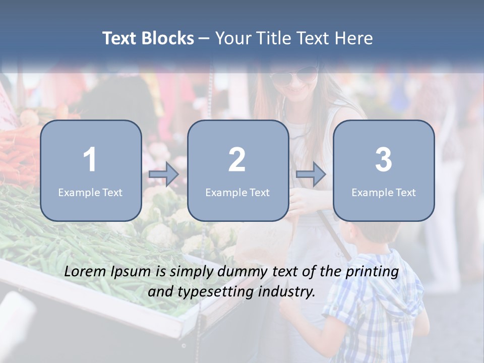 Female Food Young PowerPoint Template