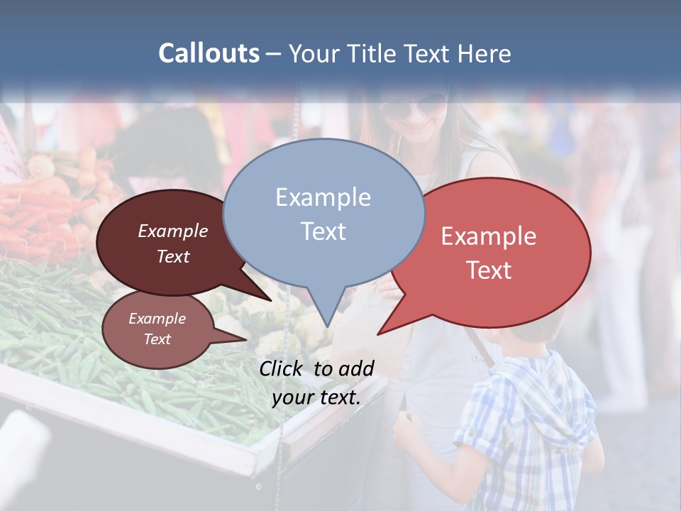 Female Food Young PowerPoint Template