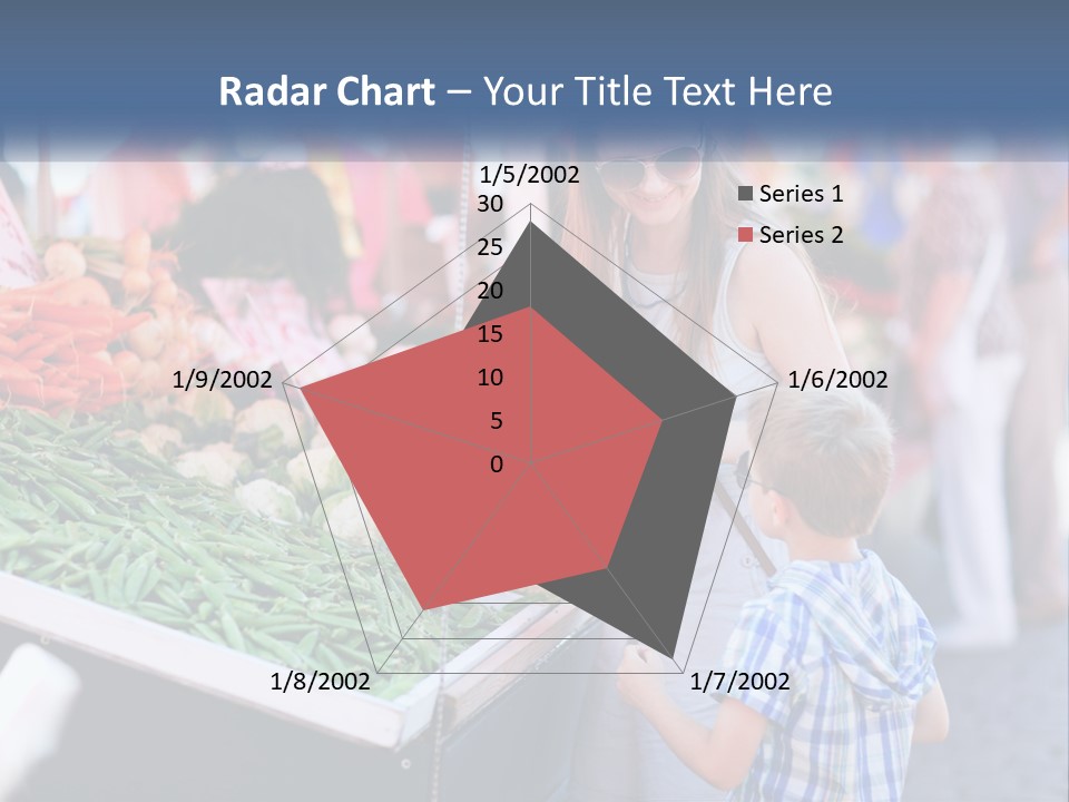 Female Food Young PowerPoint Template