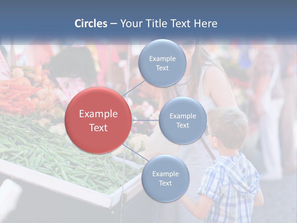 Female Food Young PowerPoint Template