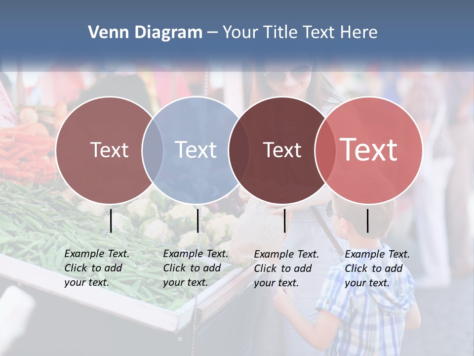 Female Food Young PowerPoint Template