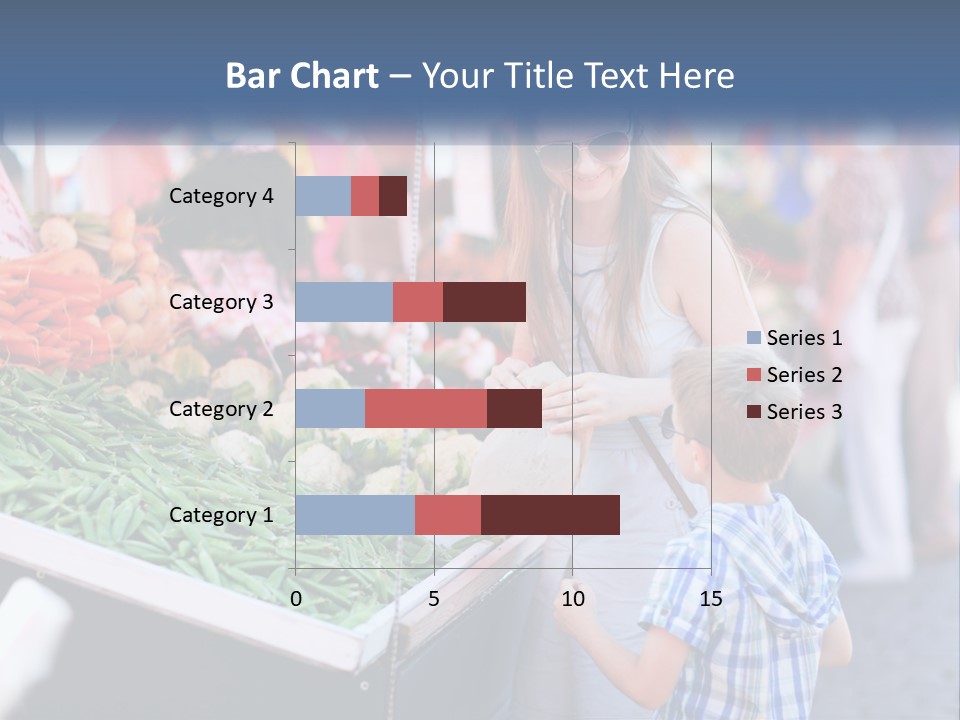 Female Food Young PowerPoint Template