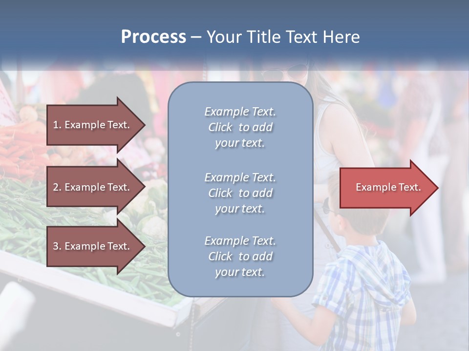 Female Food Young PowerPoint Template
