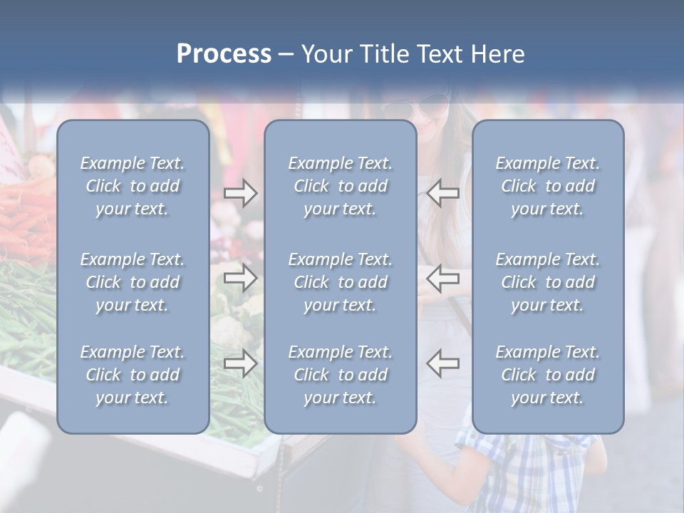 Female Food Young PowerPoint Template