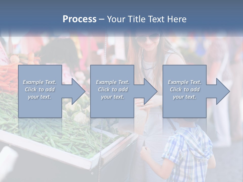 Female Food Young PowerPoint Template