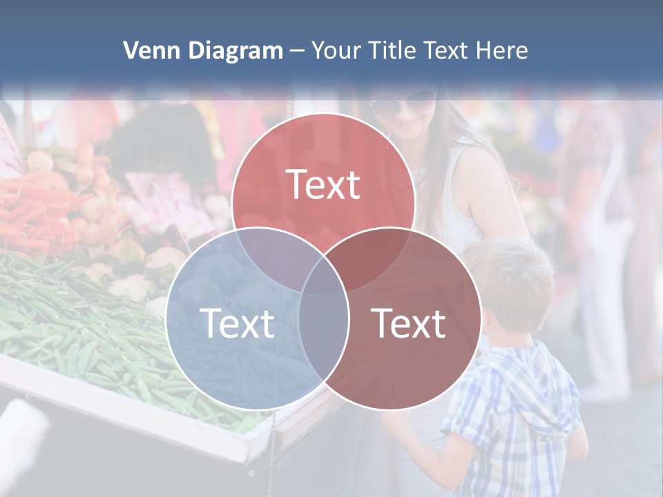 Female Food Young PowerPoint Template