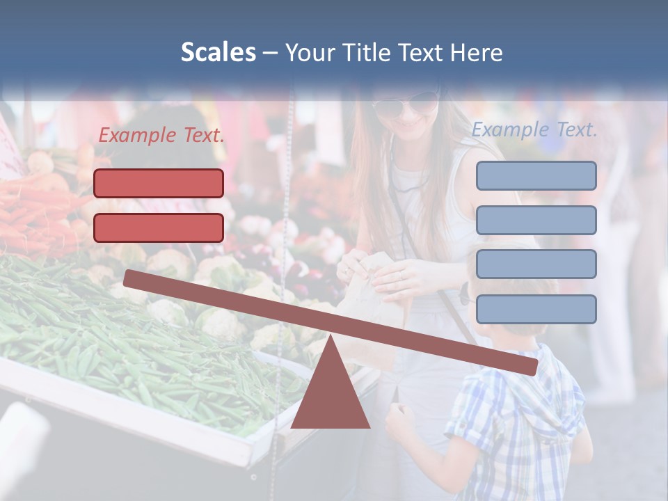 Female Food Young PowerPoint Template