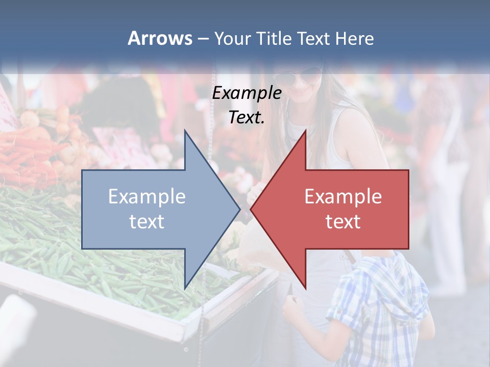 Female Food Young PowerPoint Template