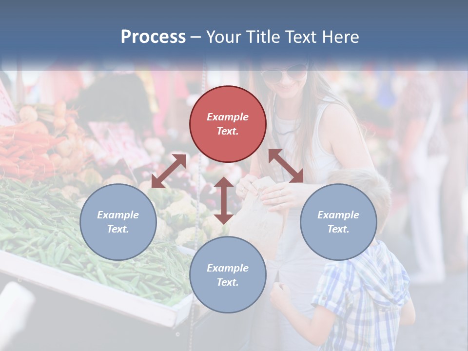 Female Food Young PowerPoint Template