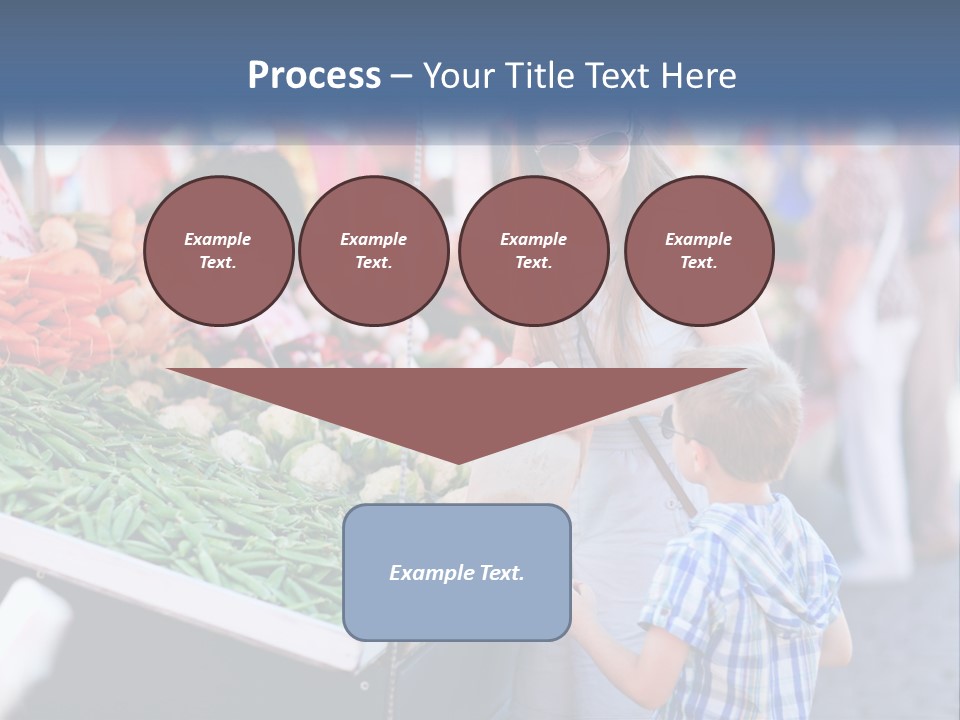 Female Food Young PowerPoint Template