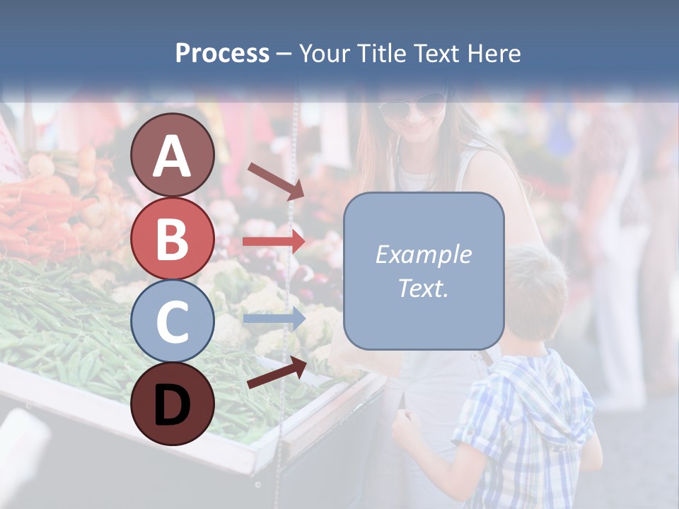 Female Food Young PowerPoint Template