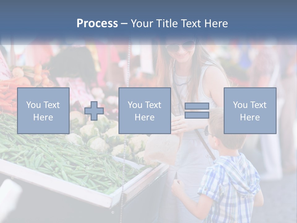 Female Food Young PowerPoint Template