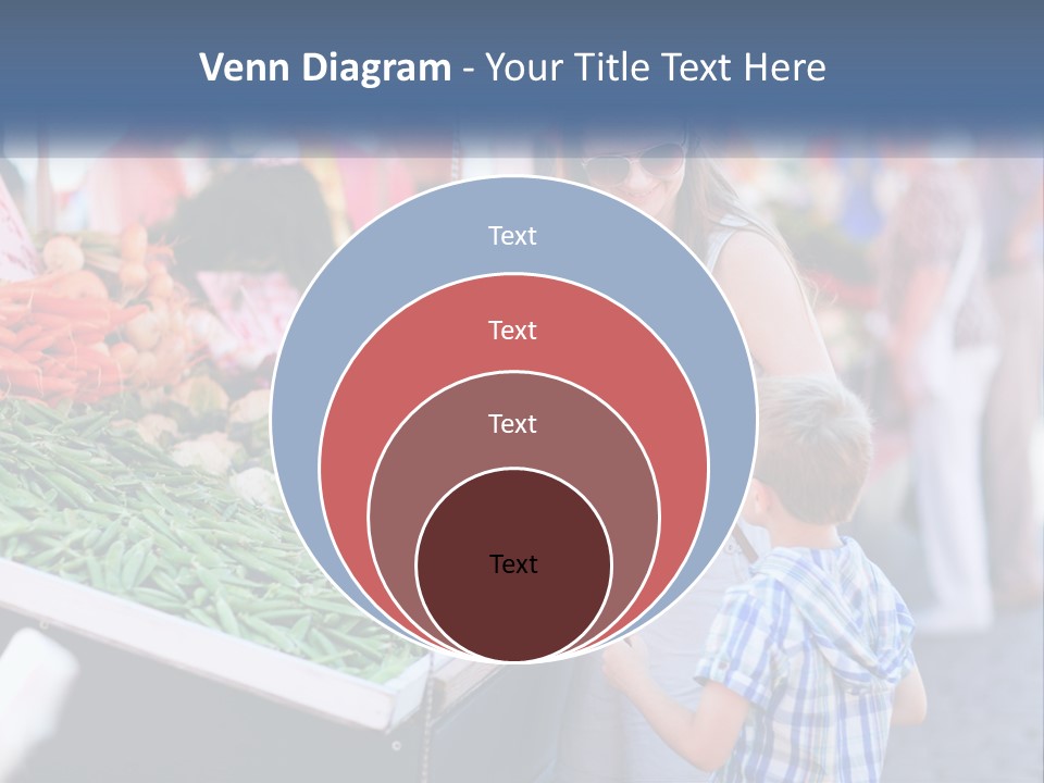 Female Food Young PowerPoint Template