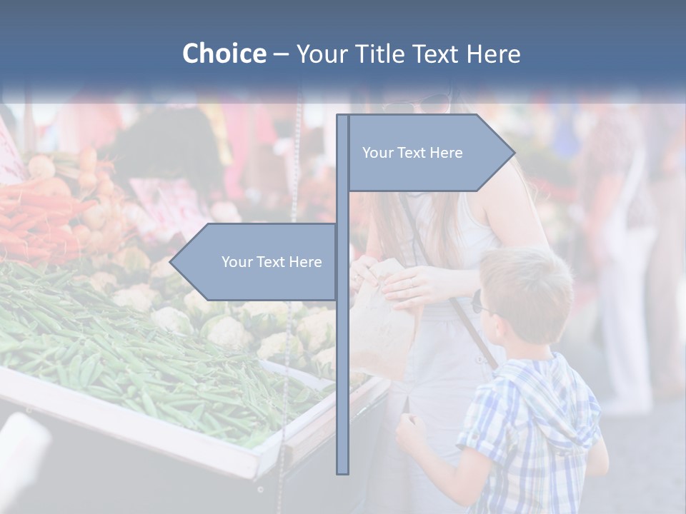 Female Food Young PowerPoint Template