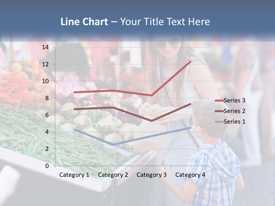 Female Food Young PowerPoint Template