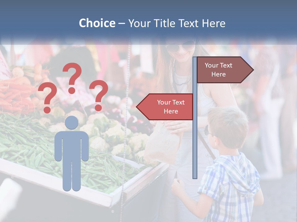 Female Food Young PowerPoint Template