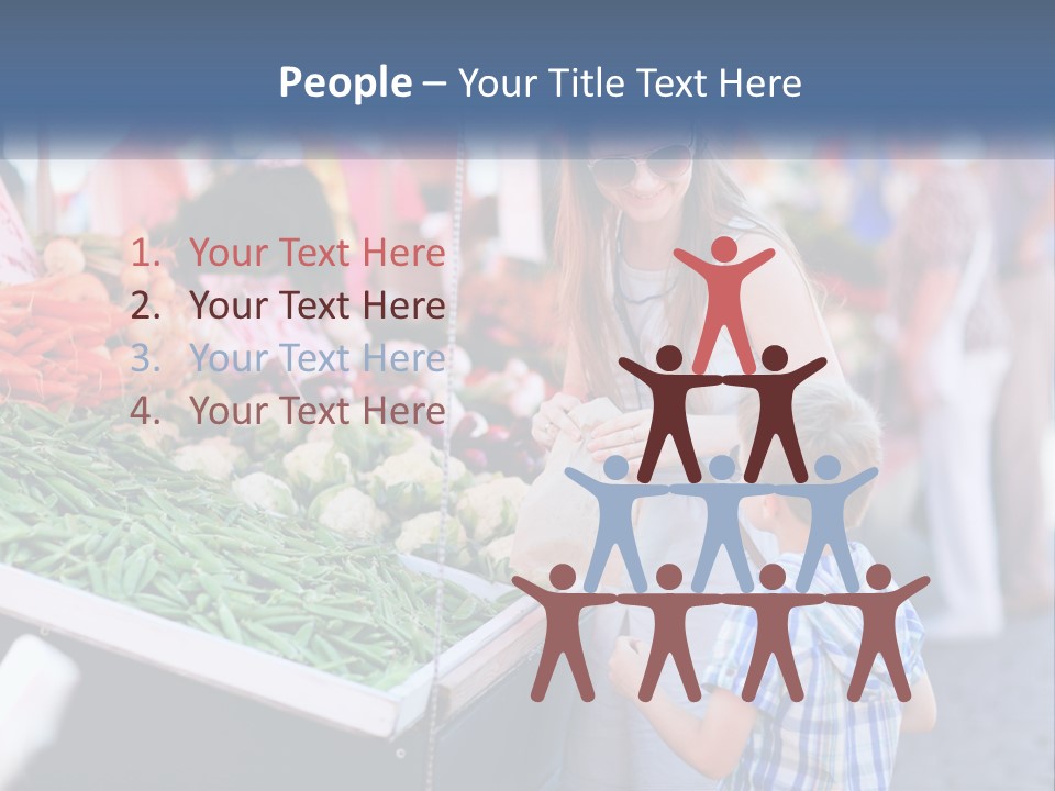 Female Food Young PowerPoint Template