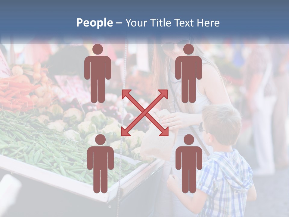 Female Food Young PowerPoint Template