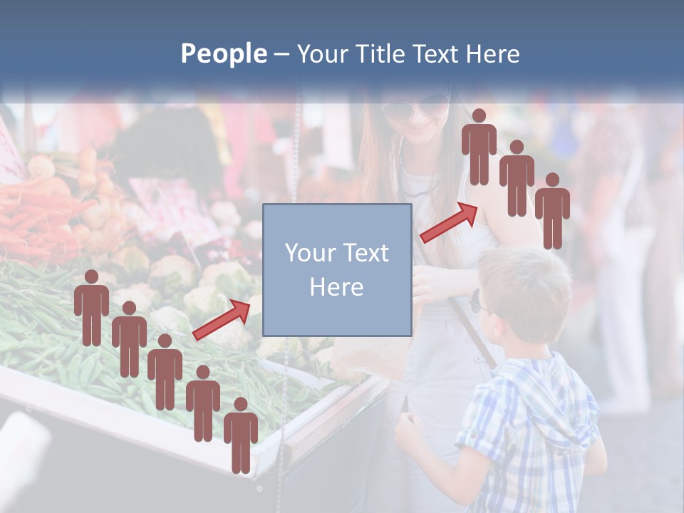 Female Food Young PowerPoint Template