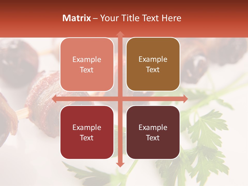 Skewers Italian Grilled PowerPoint Template