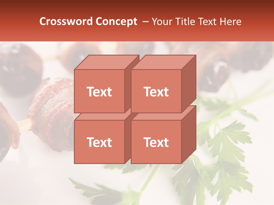 Skewers Italian Grilled PowerPoint Template