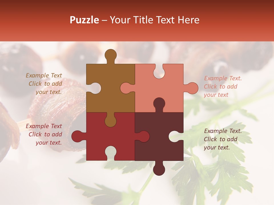 Skewers Italian Grilled PowerPoint Template