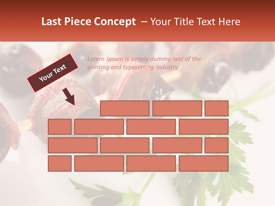 Skewers Italian Grilled PowerPoint Template