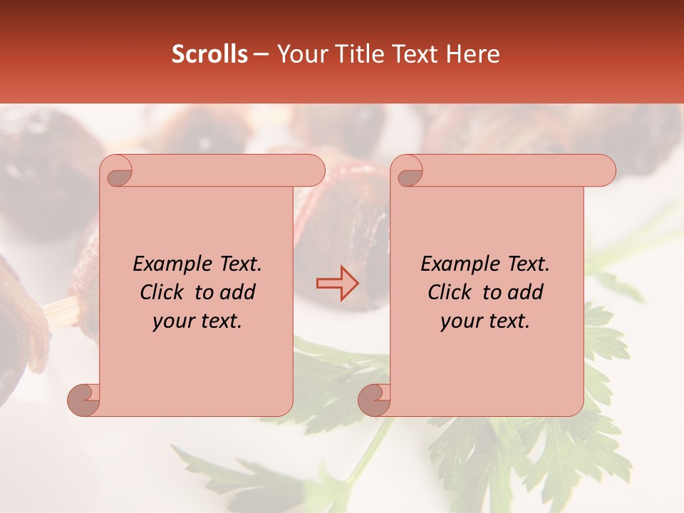 Skewers Italian Grilled PowerPoint Template