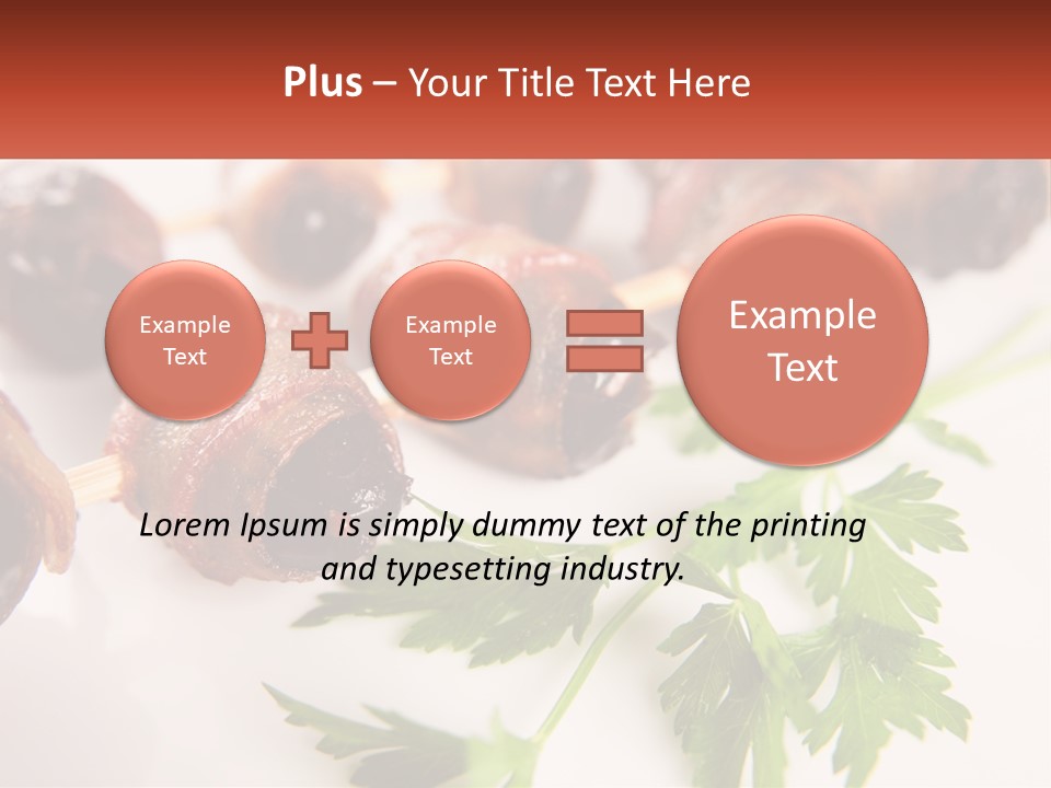 Skewers Italian Grilled PowerPoint Template