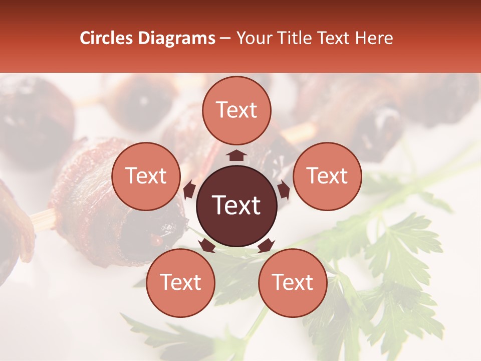 Skewers Italian Grilled PowerPoint Template