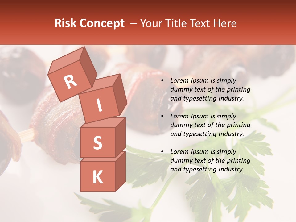 Skewers Italian Grilled PowerPoint Template