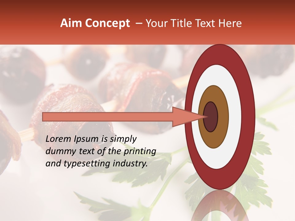 Skewers Italian Grilled PowerPoint Template