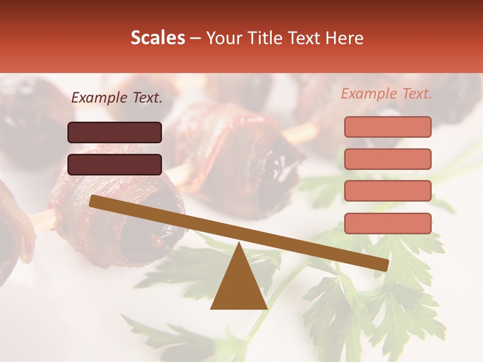 Skewers Italian Grilled PowerPoint Template