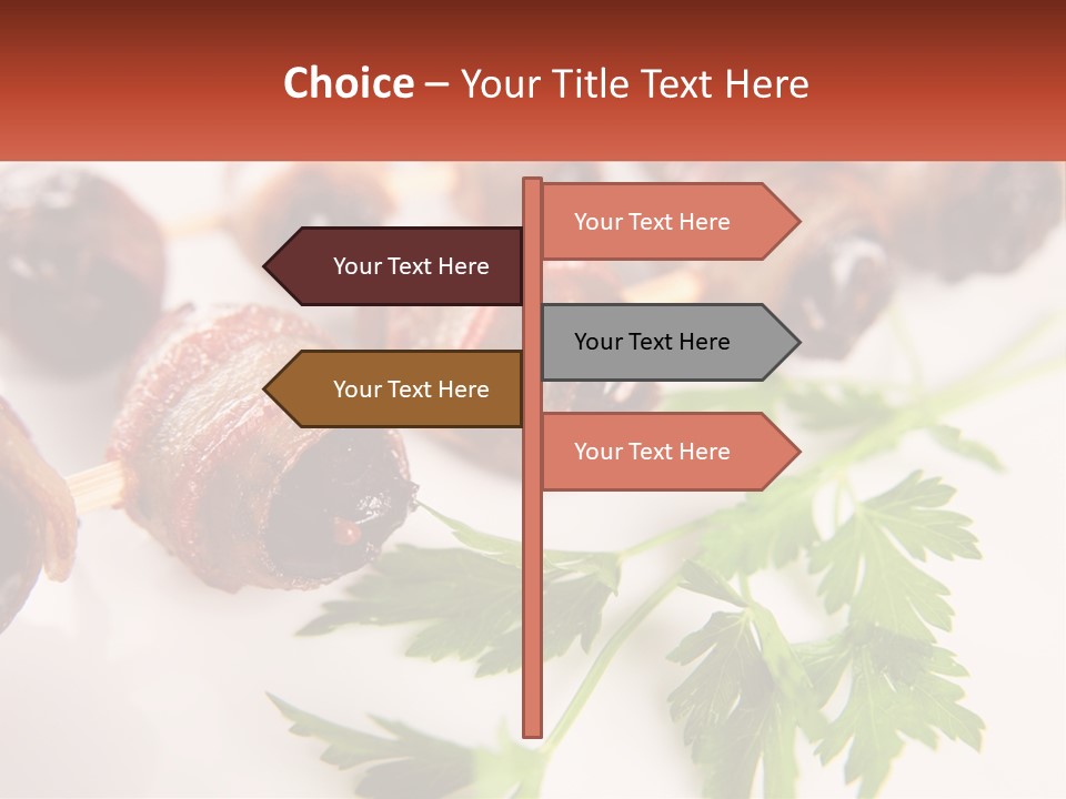 Skewers Italian Grilled PowerPoint Template