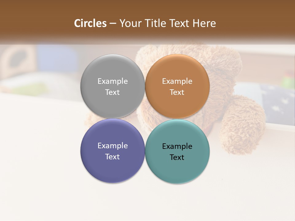 Room Toy Bed PowerPoint Template