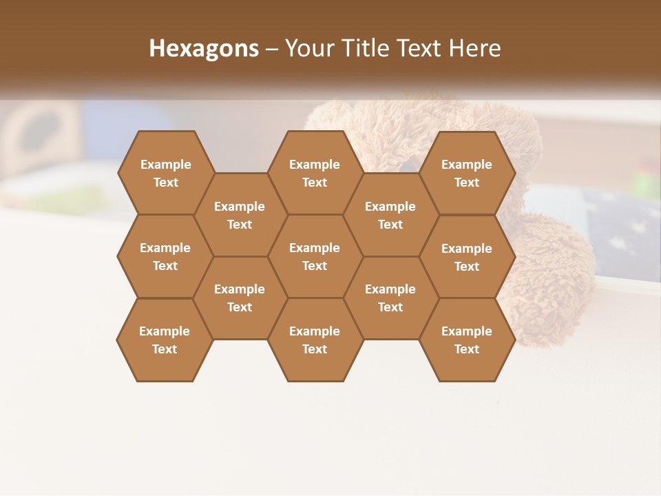 Room Toy Bed PowerPoint Template