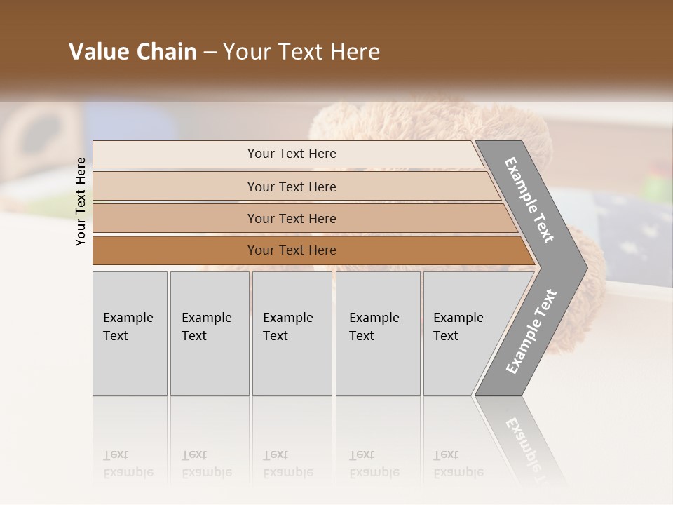 Room Toy Bed PowerPoint Template